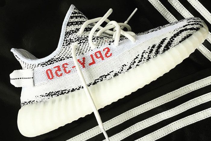 DS BNIB Adidas Yeezy Boost 350 V2 Zebra UK 8.5 (#1139882) from 