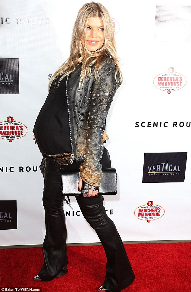 pregnant fergie