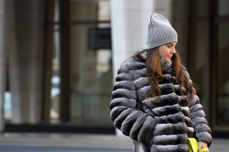 MEFeater street style fur