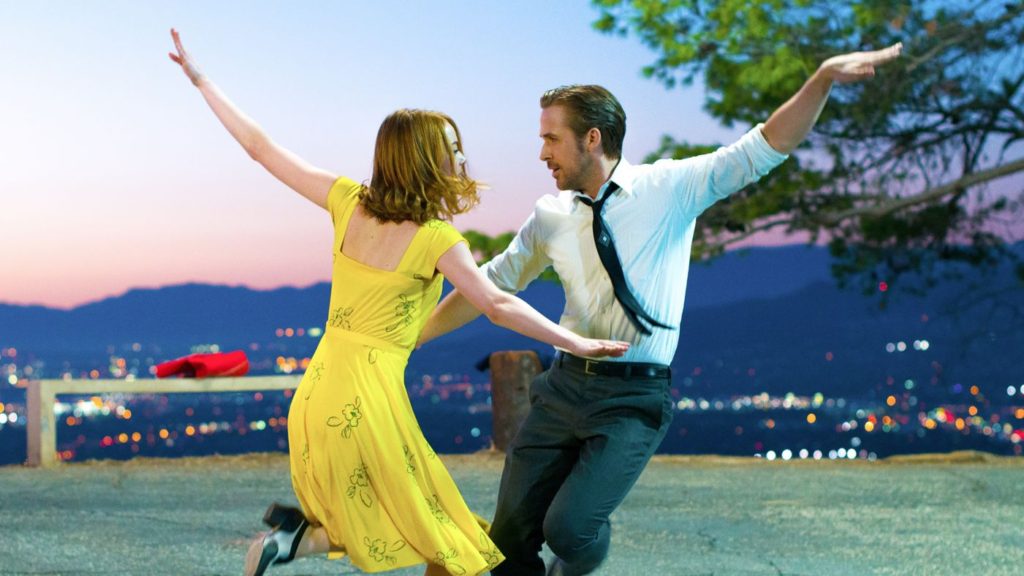 Emma and Ryan in la la land