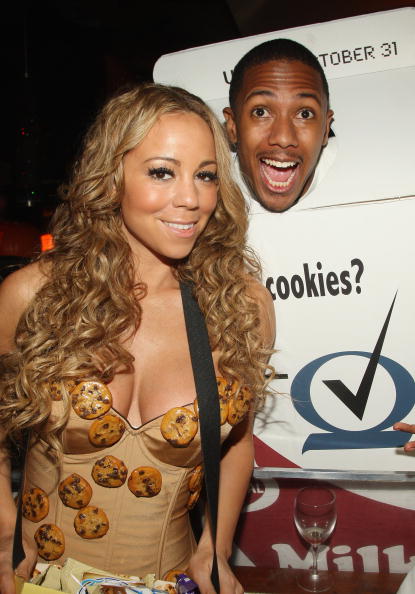 NEW YORK - OCTOBER 30: Singer Mariah Carey and actor Nick Cannon attend their Halloween Eve Costume Party at Marquee on October 30, 2008 in New York City. (Photo by Stephen Lovekin/WireImage for Syndicate)