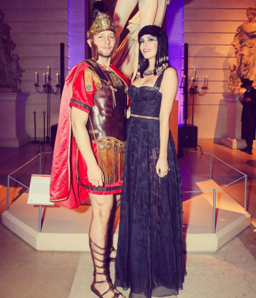 Derek Blasberg and Dasha Zhukova at The 1st Met Halloween Gala at The Metropolitian Museum of Art in NYC