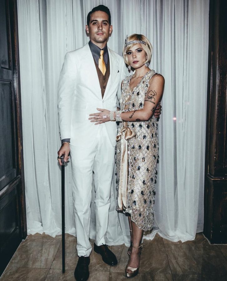 Halsey and G-Eazy as Daisy Buchanan and Jay Gatsby