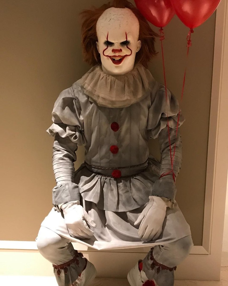 LeBron James as Pennywise. Instagram @kingjames