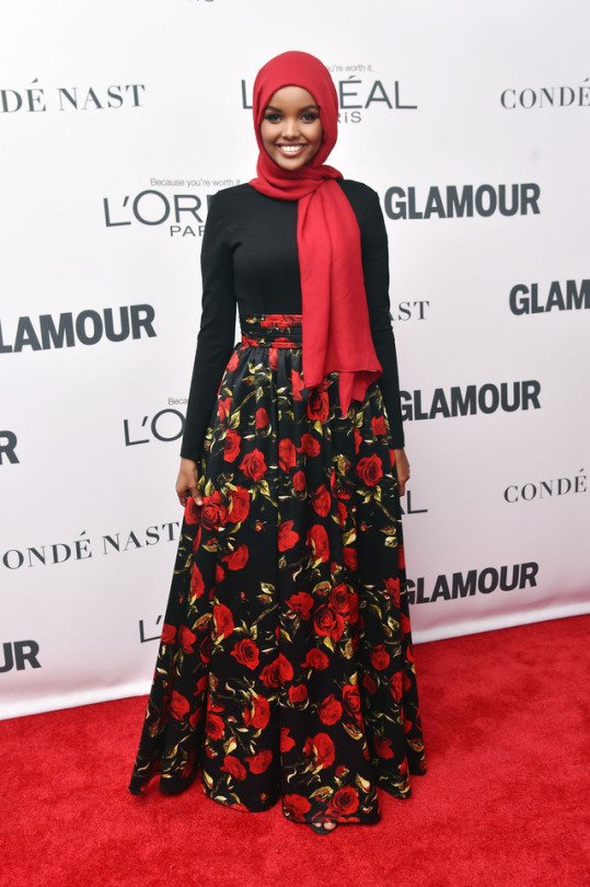 Halima Aden at Glamour's Women of the Year Awards. Picture by Getty Images