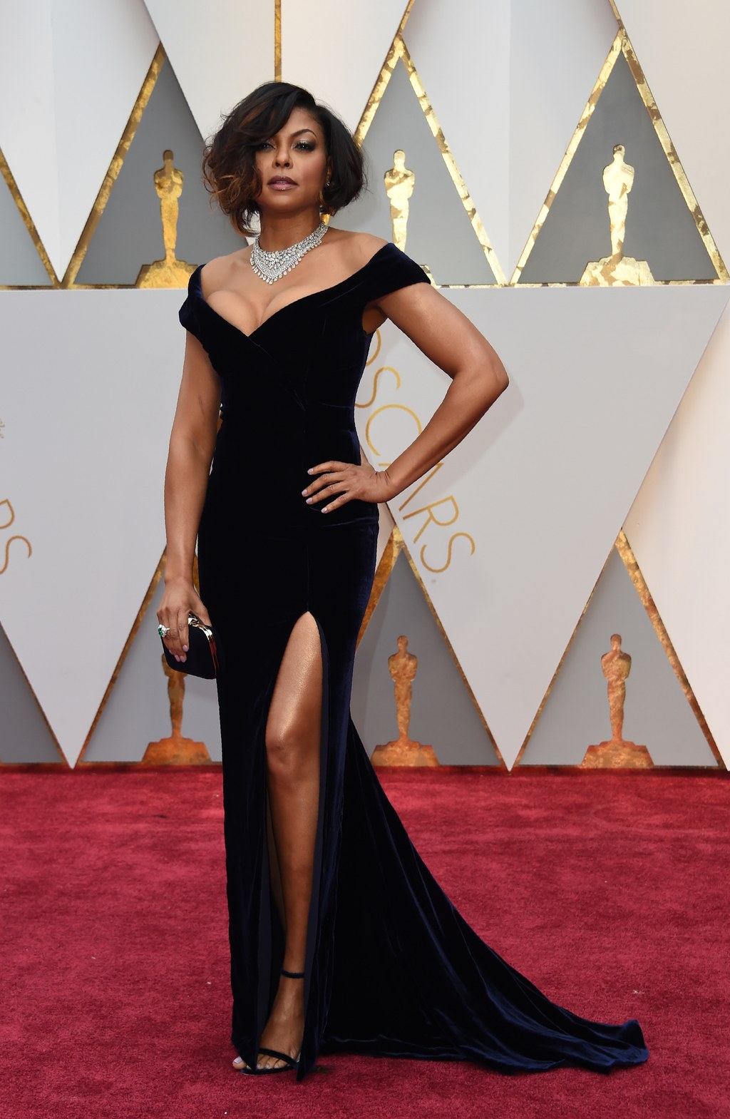 Taraji P. Henson at the Oscars 2017. Photo by Valerie Macon