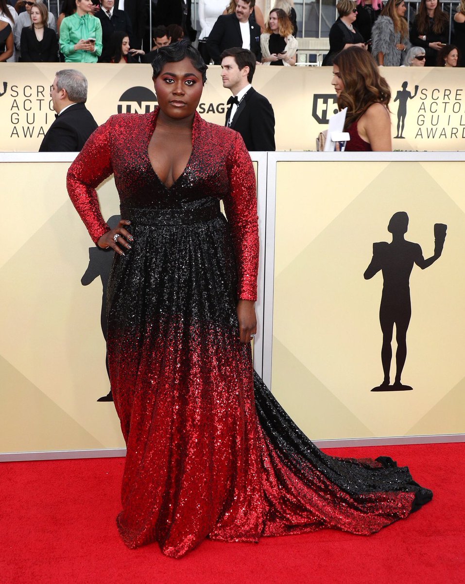 Danielle Brooks at the 2018 #SAGAwards