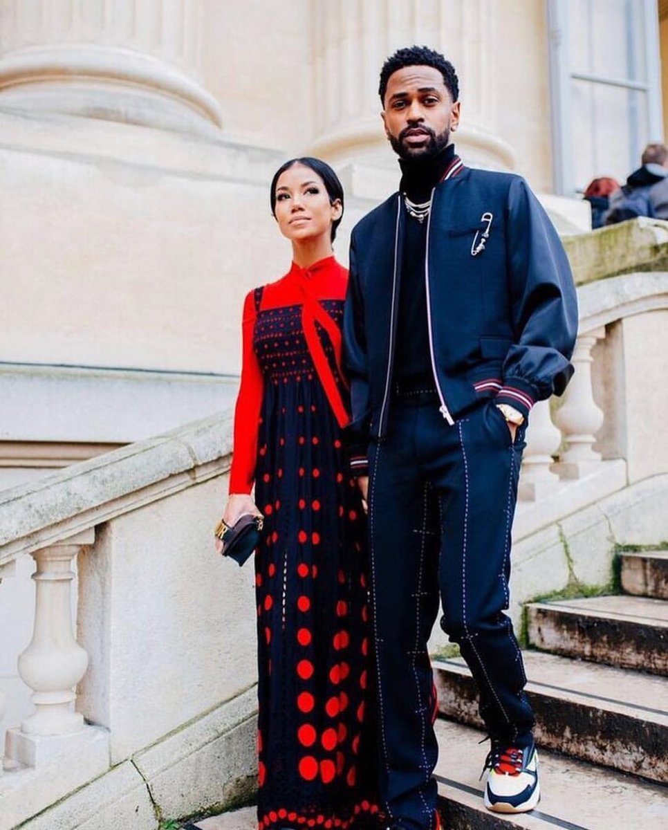 Jhené Aiko and Big Sean at the Dior Homme Menswear Fall:Winter 2018-2019 show