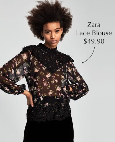 Zara Lace Blouse $49.90