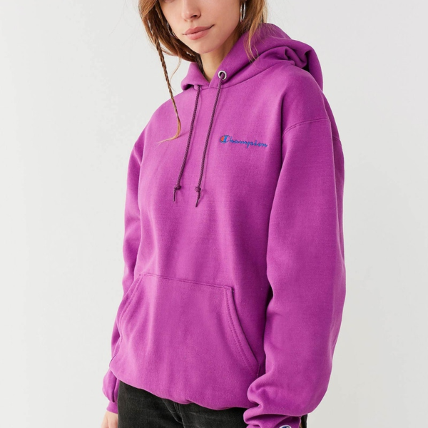 Champion x Urban Outfitters Mini Logo Hoodies Arrive in Millennial Pink ...