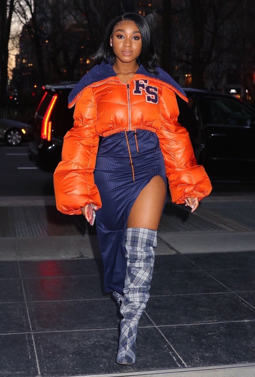 Normani Kordei out in NYC