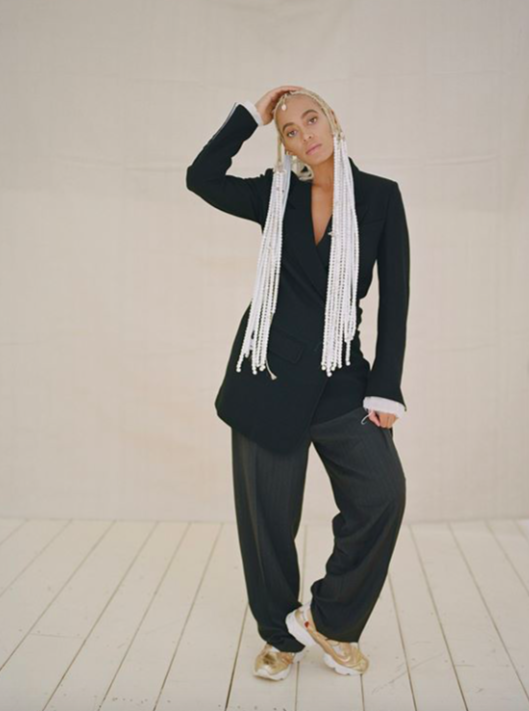 Solange Knowles via Instagram @saintrecords