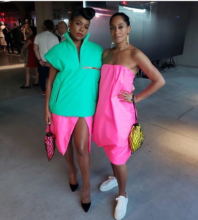 Gabrielle Union and Tracee Ellis Ross at an event in Manhatten.