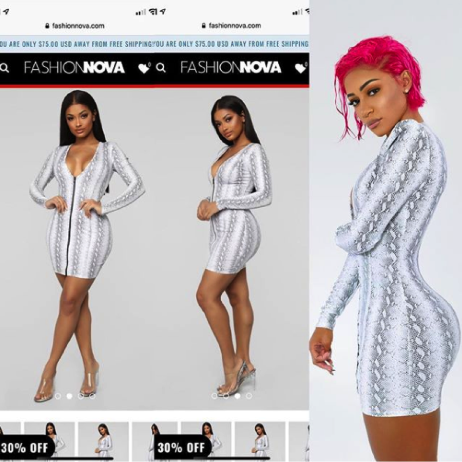 White Fashion Nova Models Names