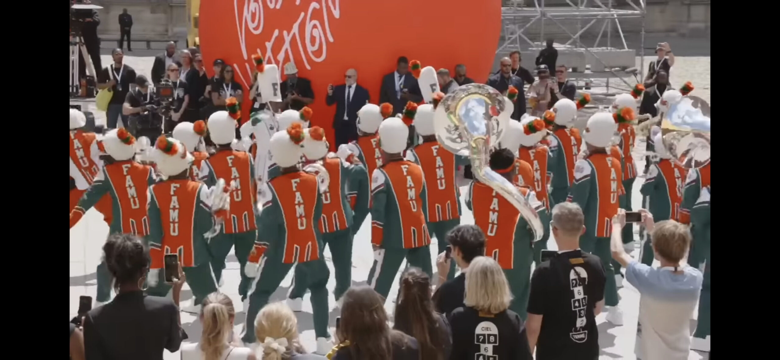 Louis Vuitton Men's Show Featured a Marching Band and Kendrick