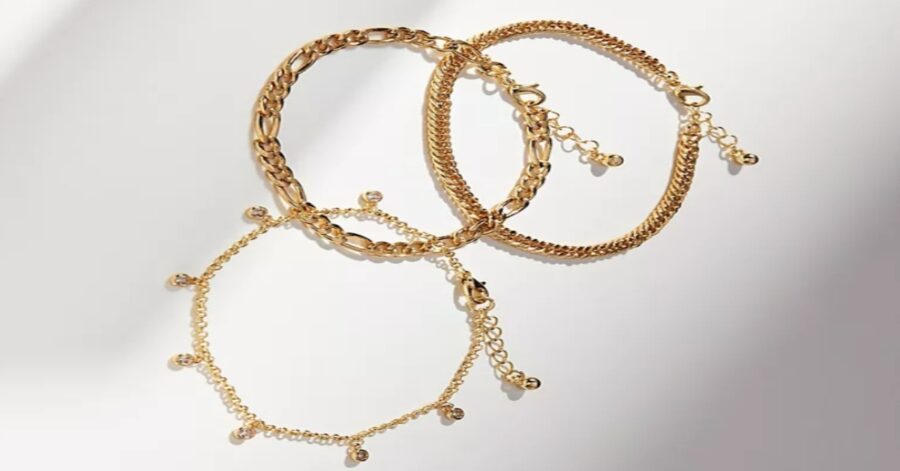 A set of Anthropologies Anklet
